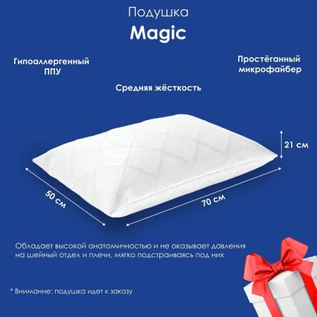 Матрас DreamLine Coal memory Komfort Massage S1000 (Коал&nbsp;мемори&nbsp;Комфорт&nbsp;Массаж&nbsp;S1000)